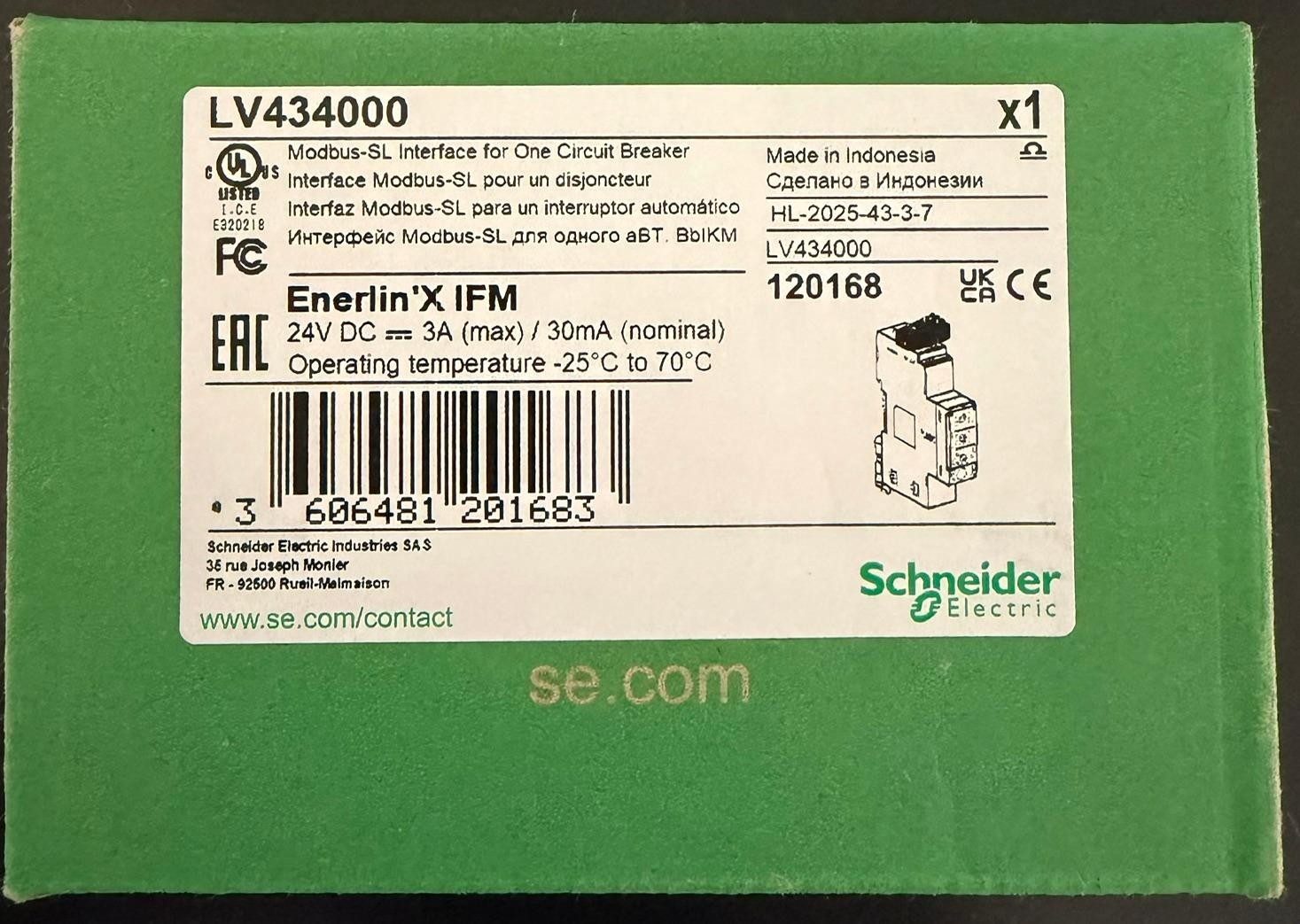 New Schneider IFM Module NEW LV434000   ✅