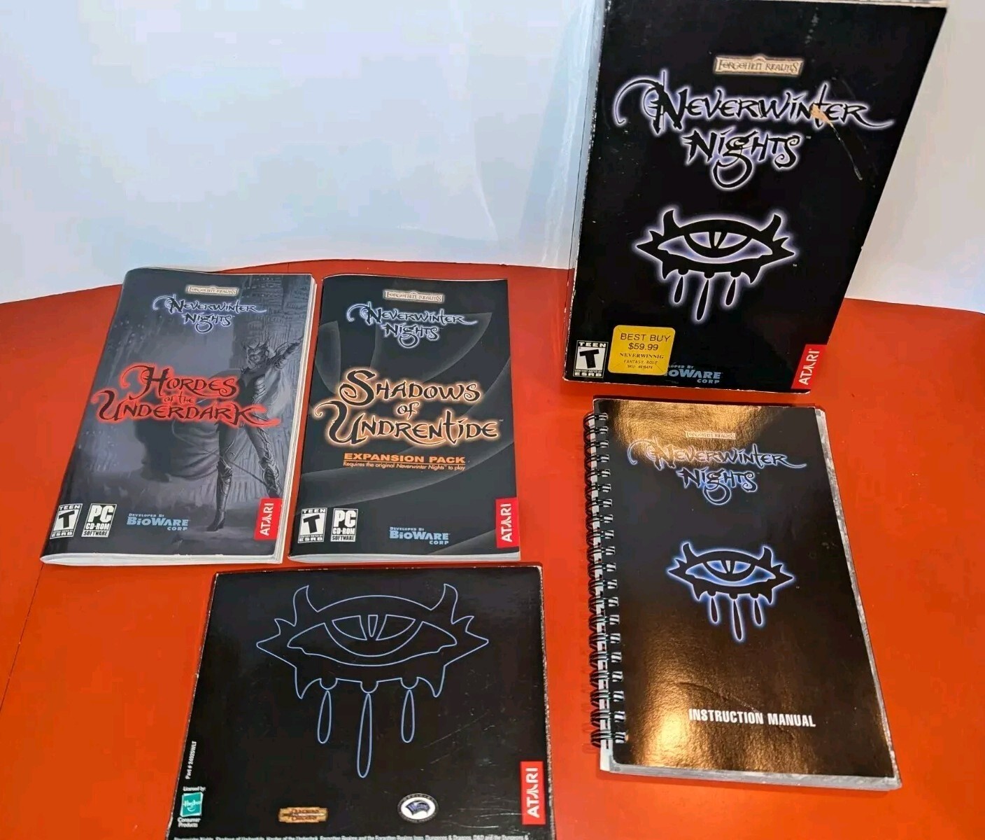 Neverwinter Nights  PC 2002 BioWare Forgotten Realms w/Shadows Hordes expansions