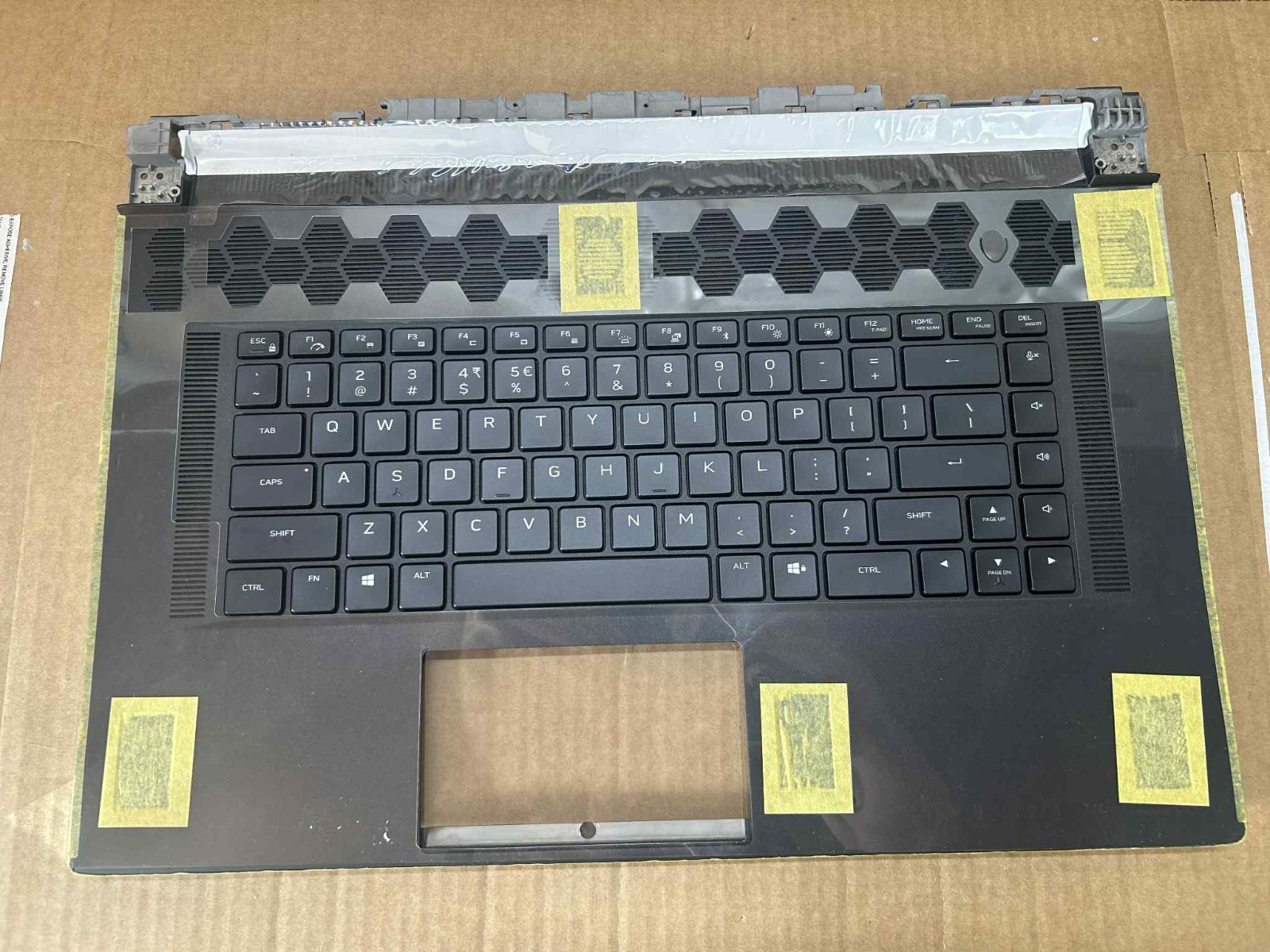 NEW OEM DELL ALIENWARE M17 R4 BLACK PALMREST US BACKLIT KEYBOARD 06N1JW 6N1JW