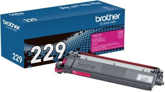 Original Brother TN229 Standard Yield Magenta Toner Cartridge - TN229M