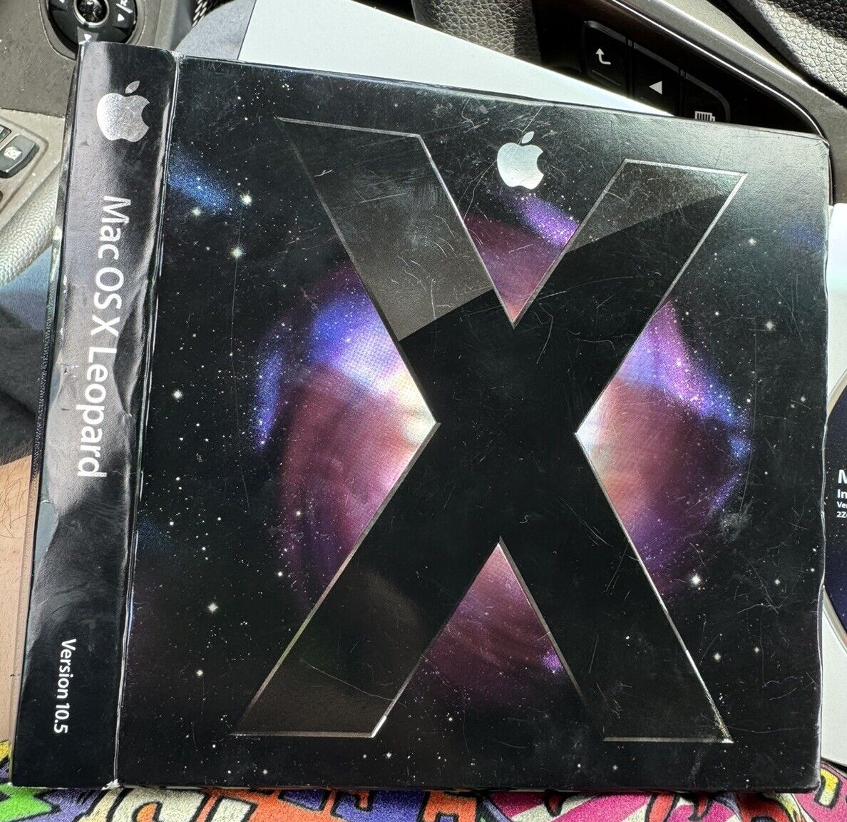 Apple Mac OS X Leopard Version 10.5 Install DVD Disc with Manual CIB Complete
