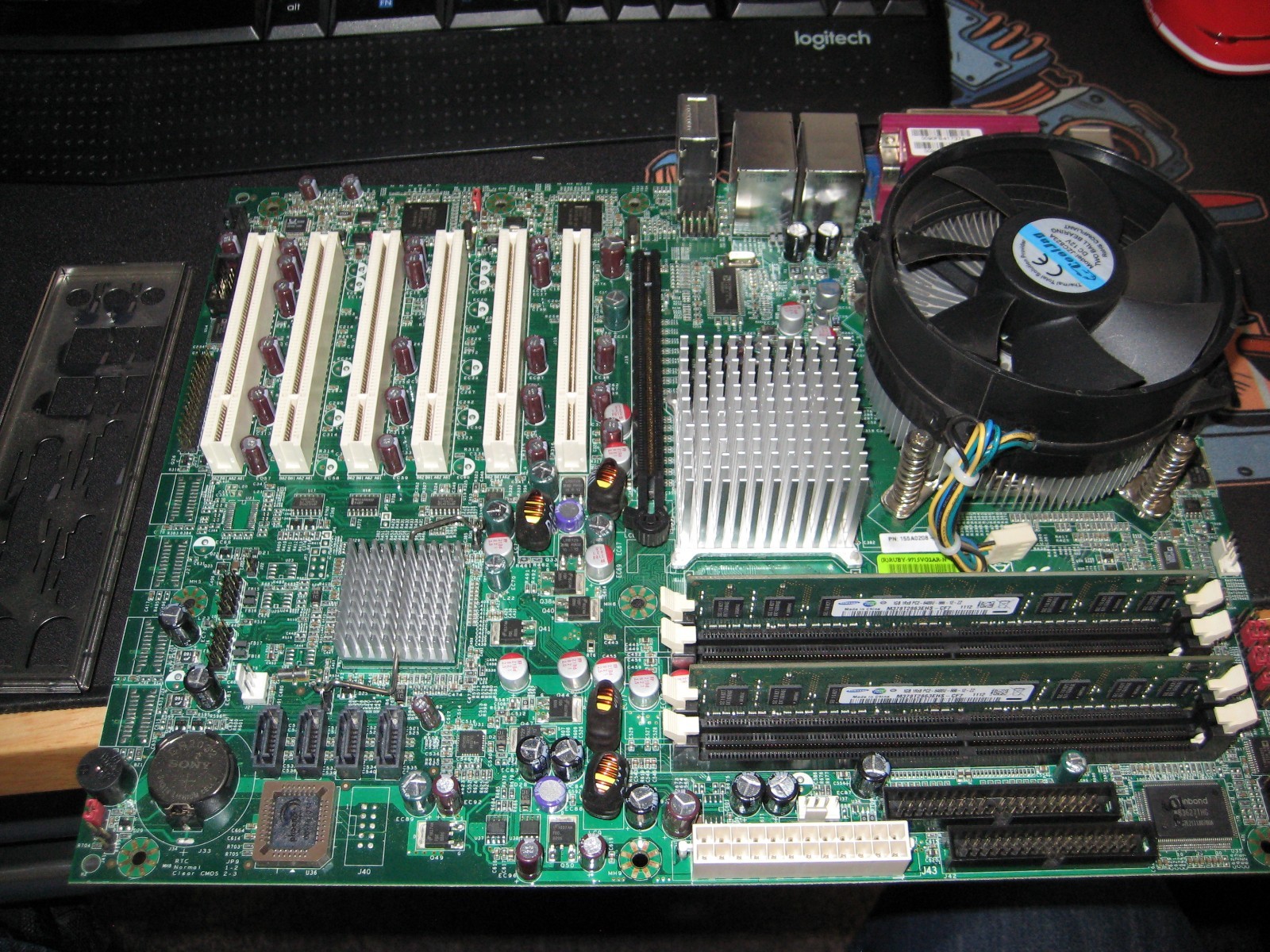RUBY-9715VG2AR-N Industrial Control Equipment Motherboard P/N: B9302492AB1270820