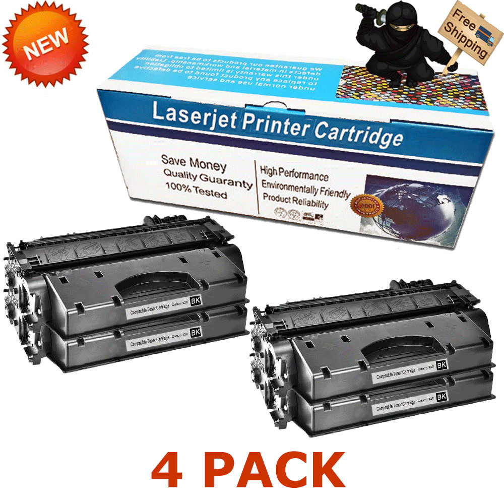 4 PACK CRG120 C120 Toner For Canon 120 ImageClass D1370 D1520 D1550 D1150 D1320