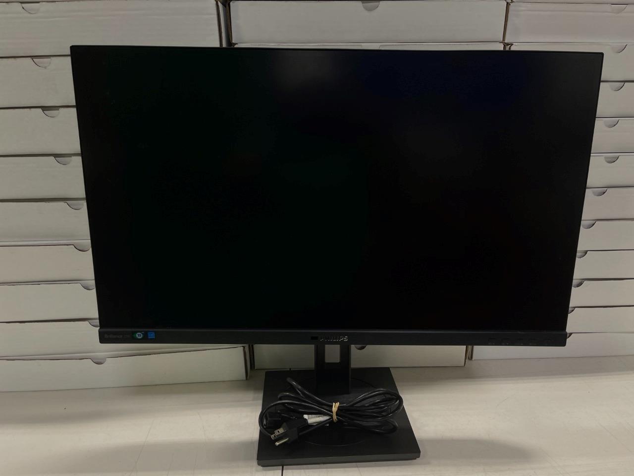 Philips 27in LCD monitor with USB-C docking 279P1 Very Good C010