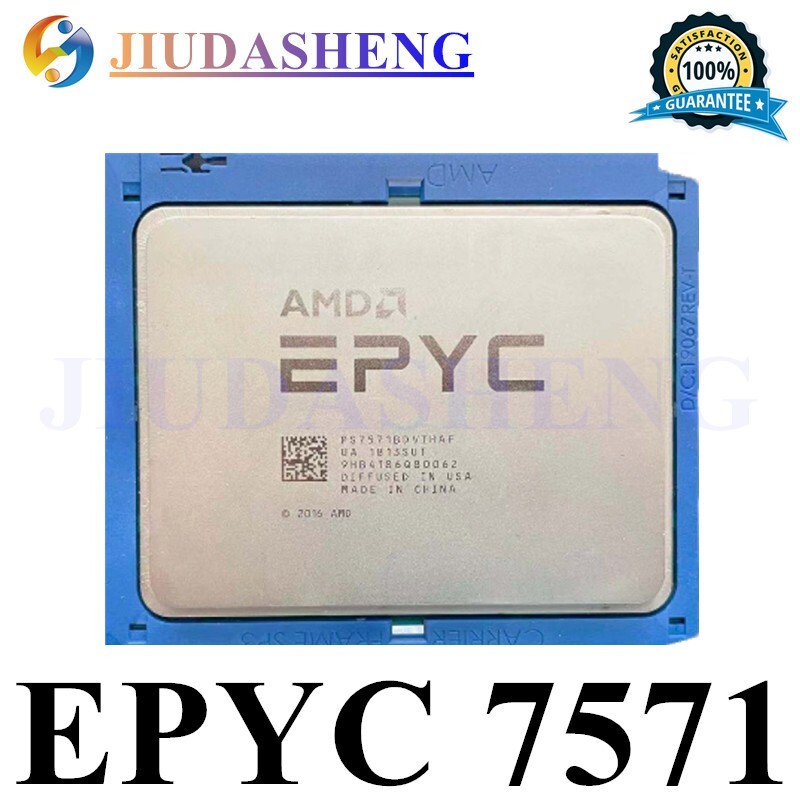 AMD EPYC 7571 2.10GHz 32-Core SP3 CPU Processor PS7571BDVIHAF NO VENDOR LOCK