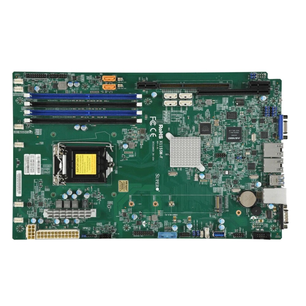 For Supermicro X11SSW-F Server Motherboard Single socket H4 LGA1151 DDR4