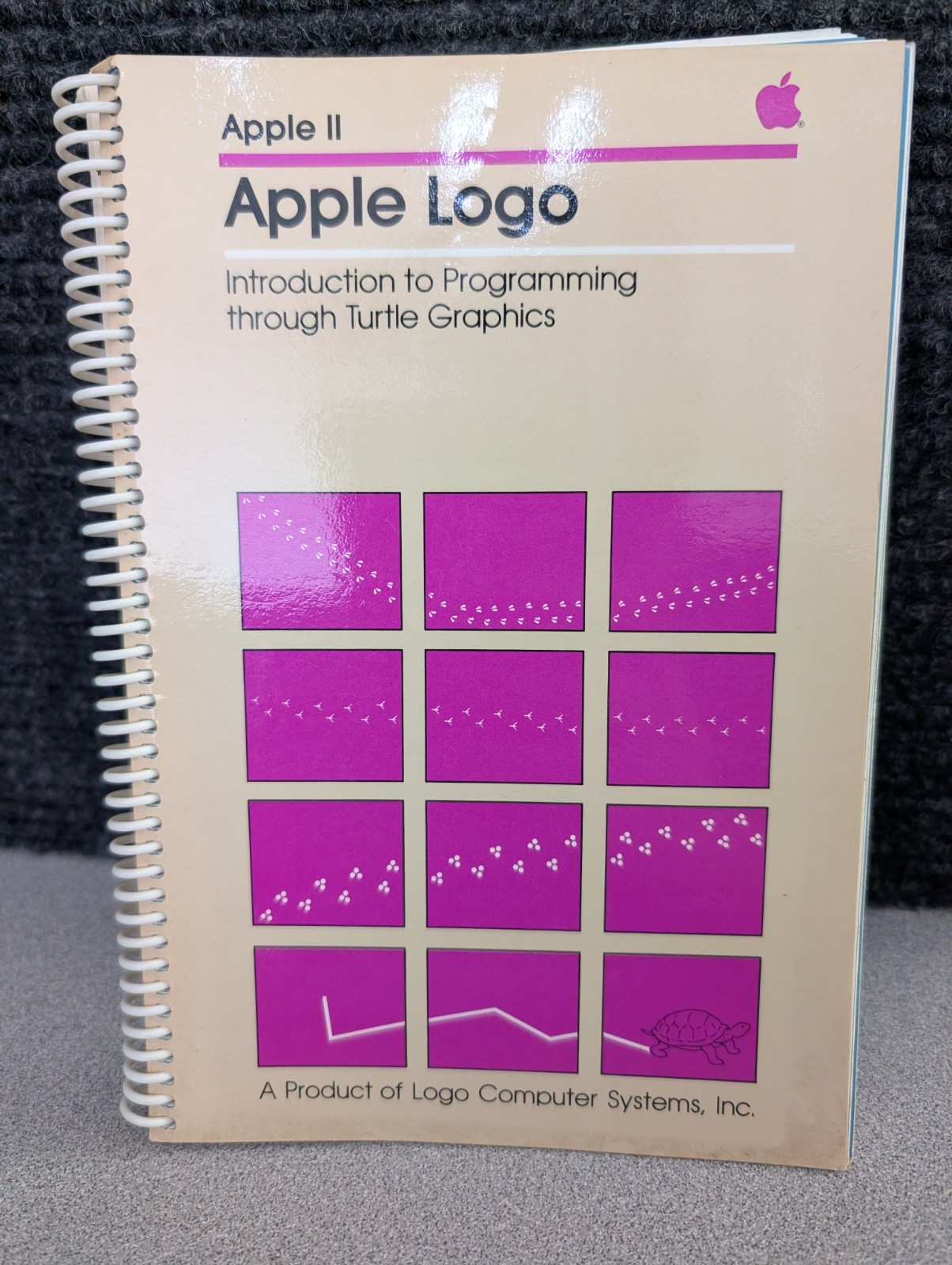 Vintage Apple II Apple Logo Manual Introduction to Programming Turtle