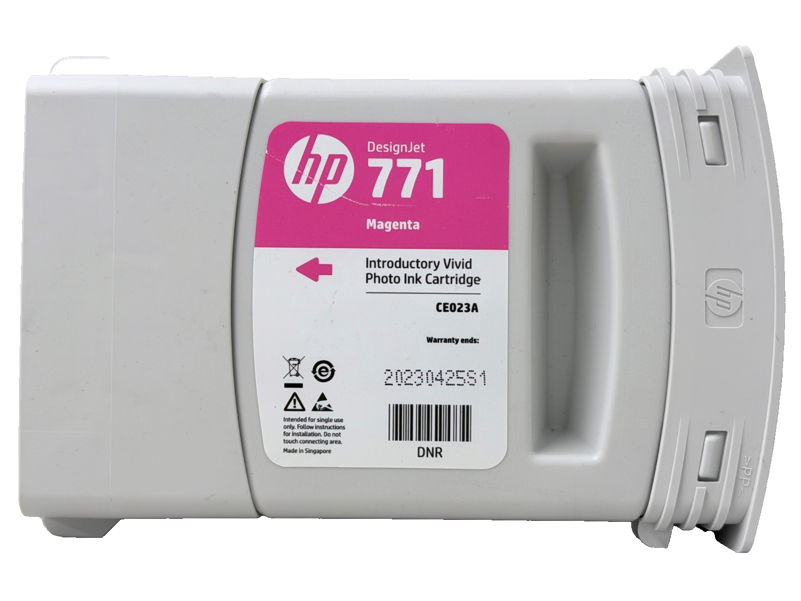 New Genuine HP 771 Magenta Ink Cartridge [Introductory]