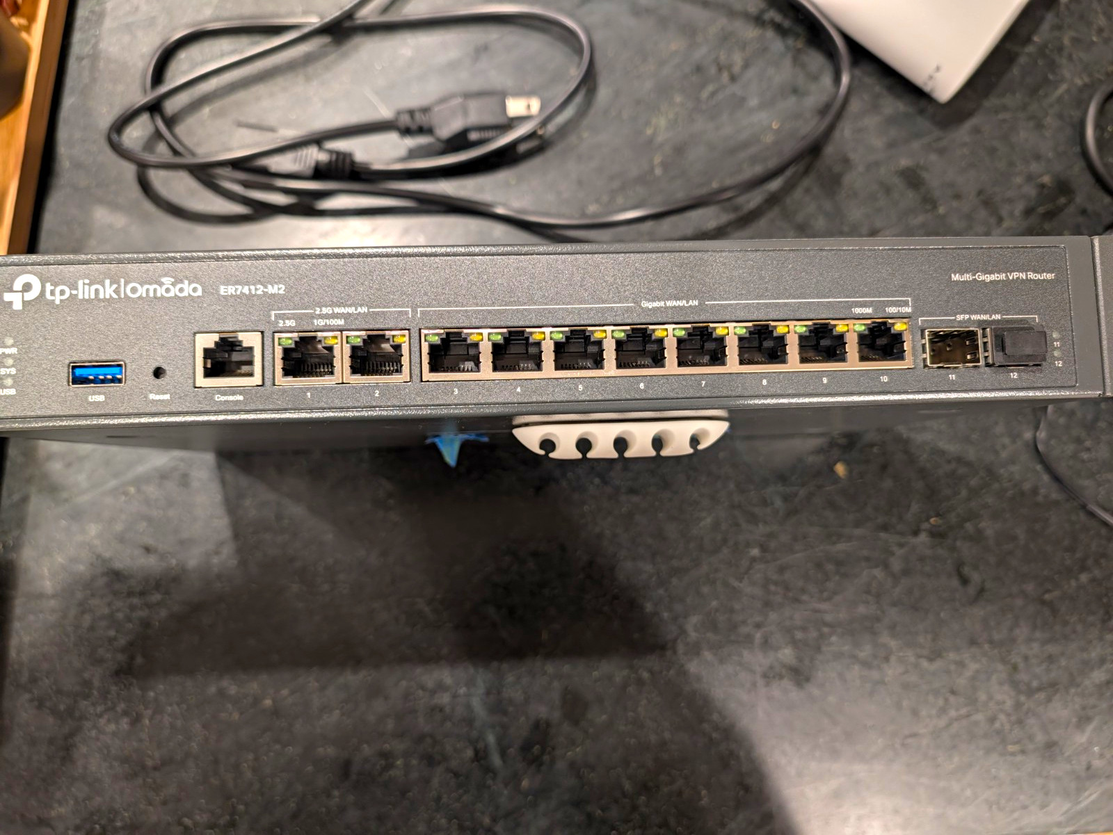 TP-Link Omada ER7412-M2 Layer 3 Rack Router 2.5GbE 8-Port 4WAN SFP USB