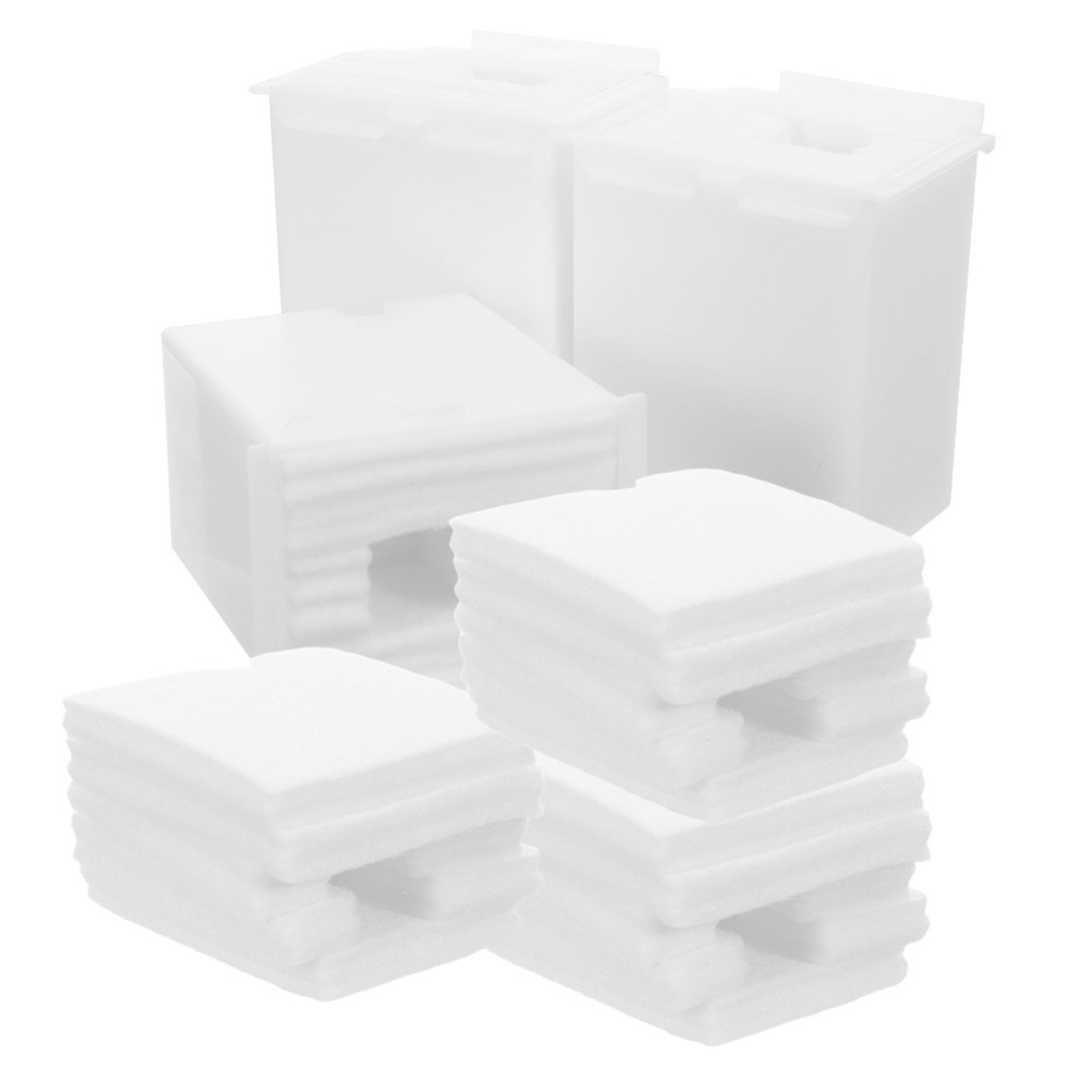 Reusable Waste Ink Box Set for L1110 L1250 L3110 Printers White Sponge Pad