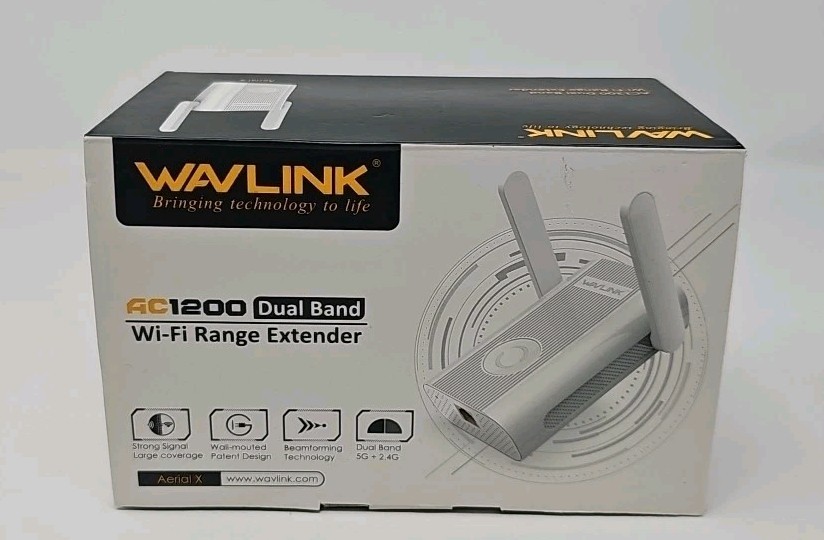 Wavlink AC1200 WiFi Range Extender Wireless Amplifier Router Signal Booster