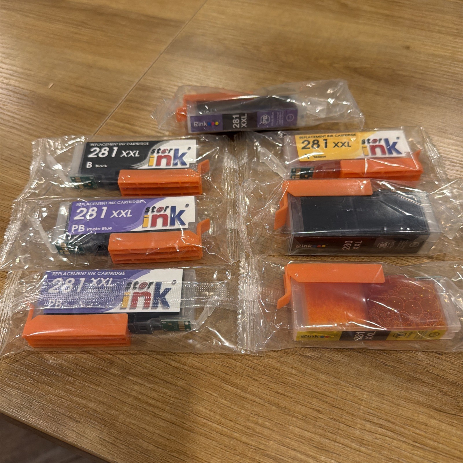 STAR INK CARTRIDGE REPLACEMENTS FOR 280XXL/281XXL 7 PACK