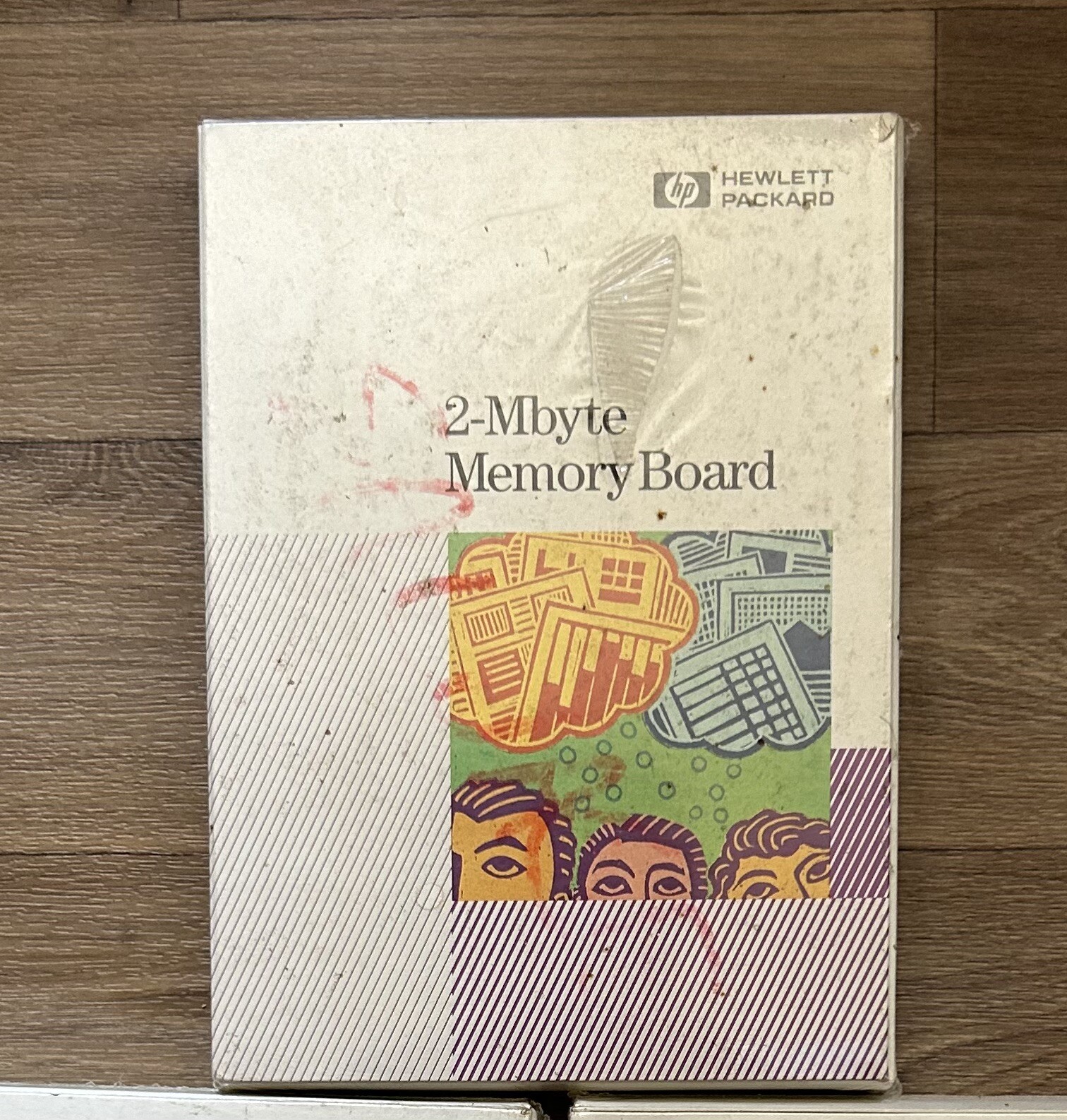 Vintage hewlett packard HP 2-Mbyte Memory Board 1989 New & Sealed 33475-00008
