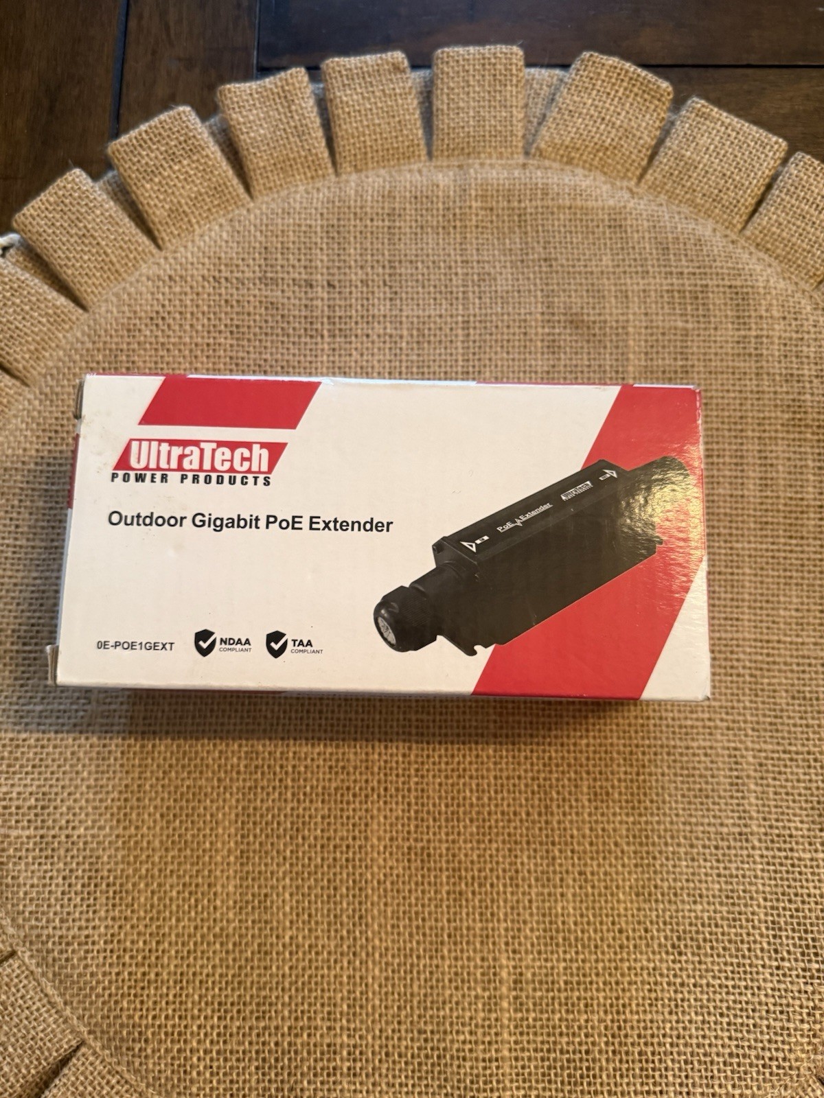UltraTech Power Products Outdoor Gigabit PoE Extender (model 0E-POE1GEXT)