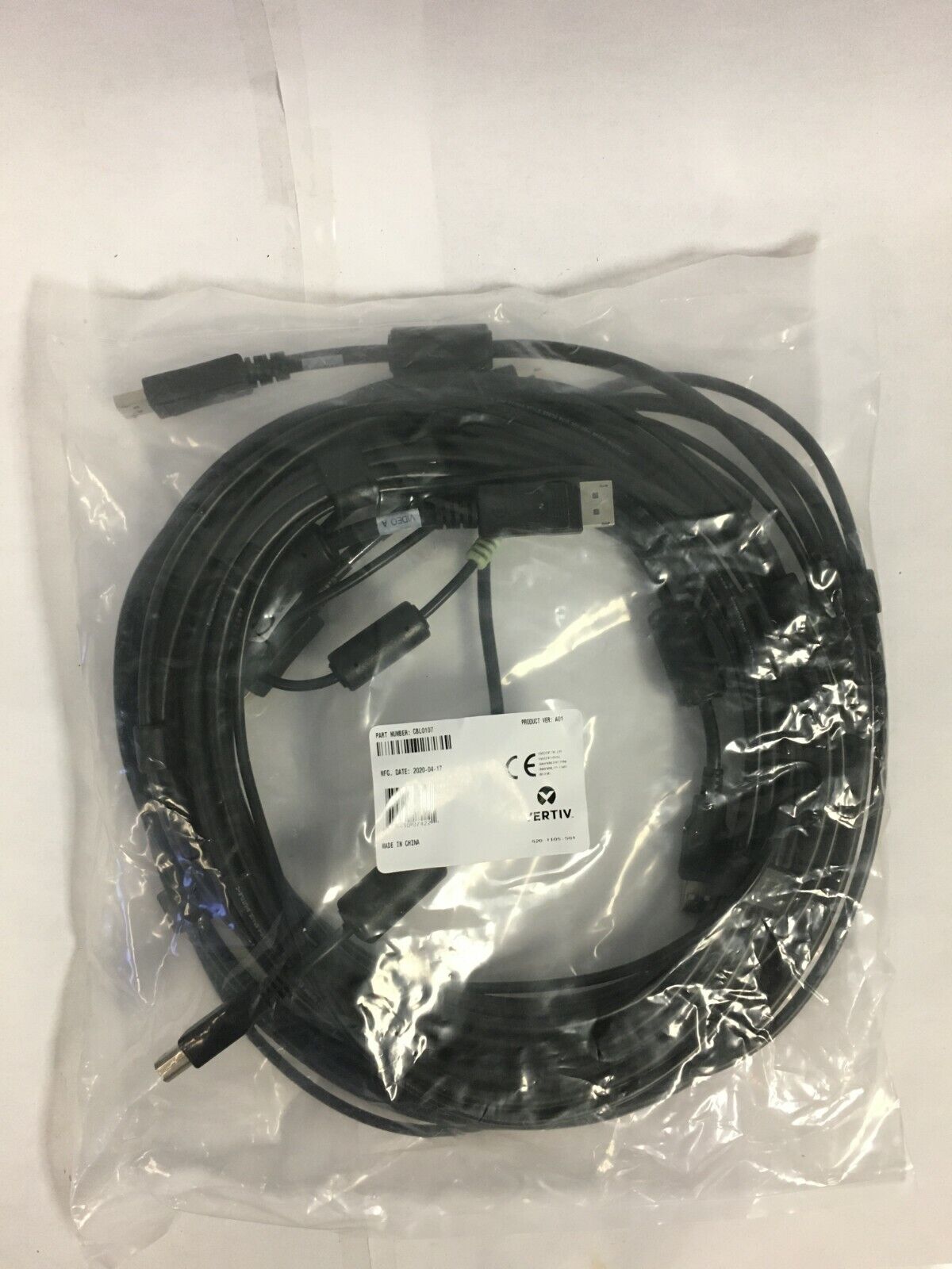 New In Bag  Vertiv KVM Cable CBL0107