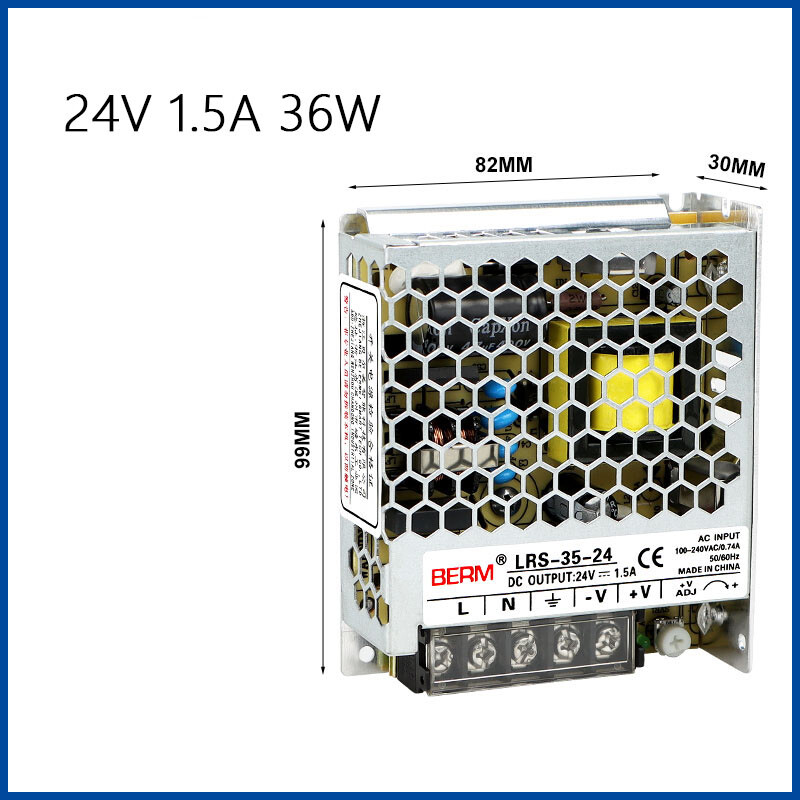 12V/24V Regulated Switching Power Supply LED Driver Transformer 36/50.2/60~400W