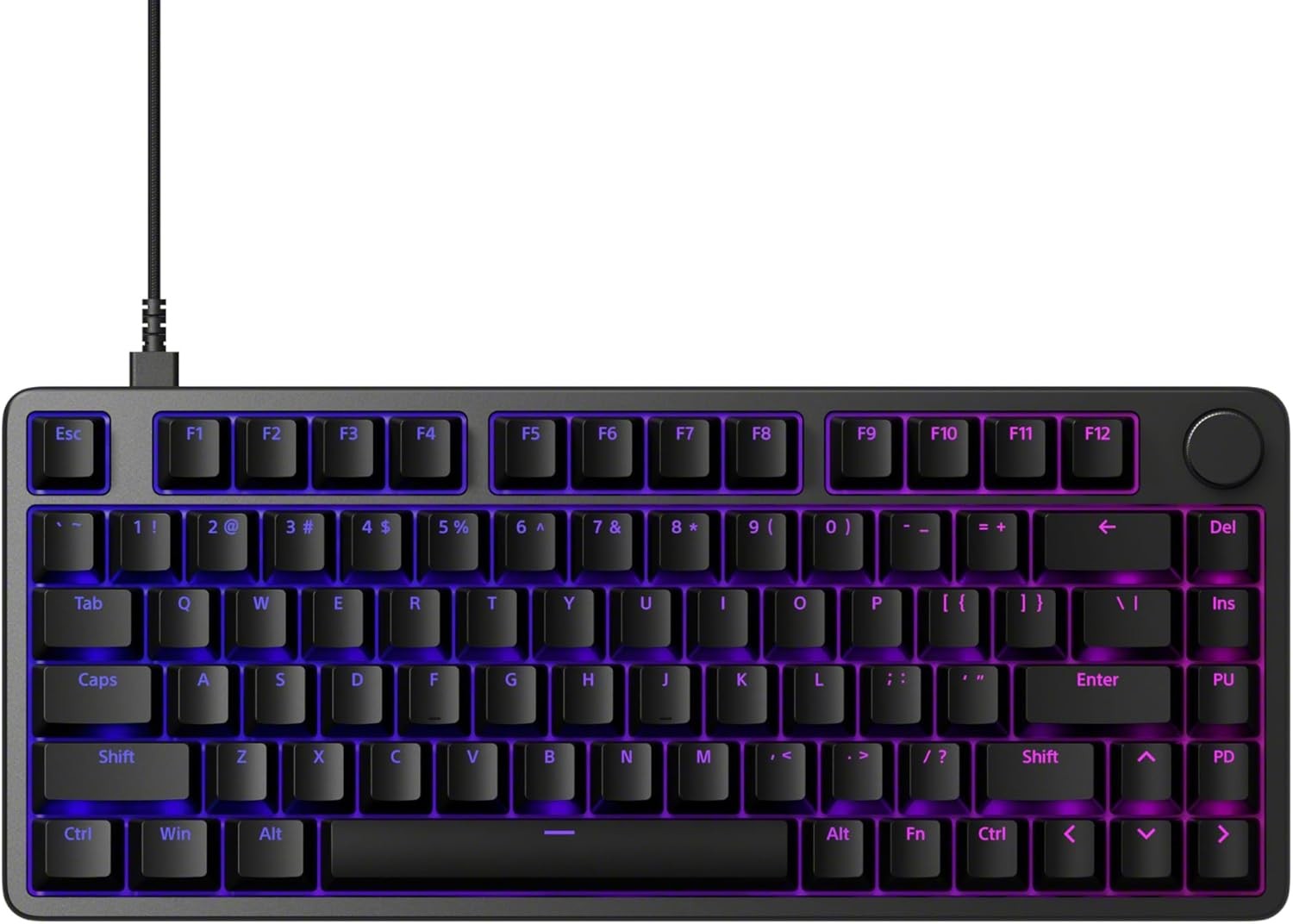 Sony INZONE KBD-H75 75% 8K RGB Gaming Keyboard Black KBD-G900B