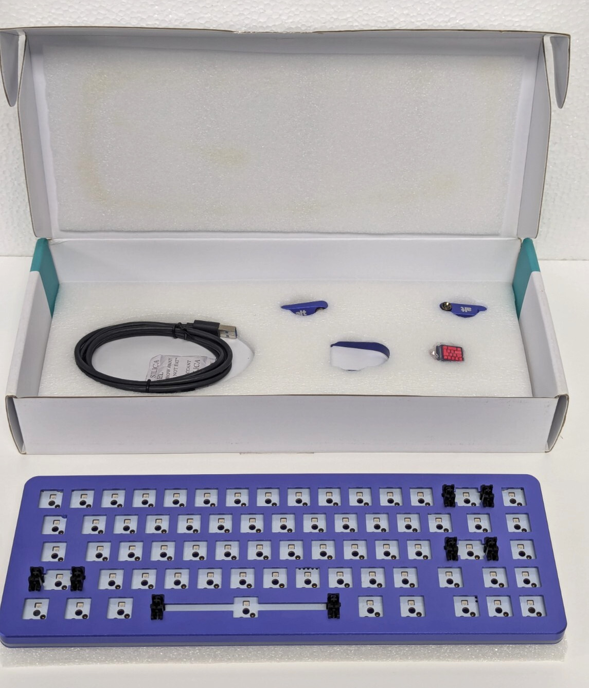 NEW Massdrop ALT Laser Dusk 65% Kit – No Switches/Keycaps – RGB Hot-Swap
