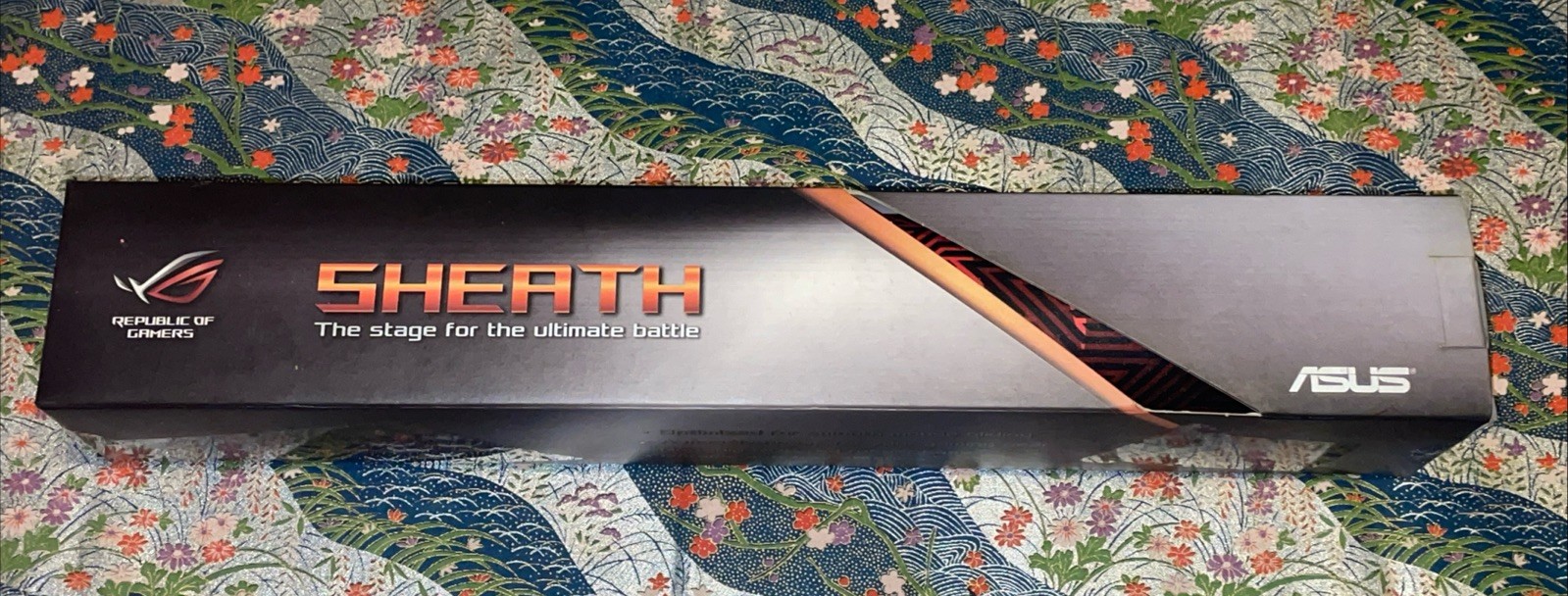 ASUS ROG Sheath Extended Soft Cloth Gaming Mouse Pad with Smooth Gliding Surface