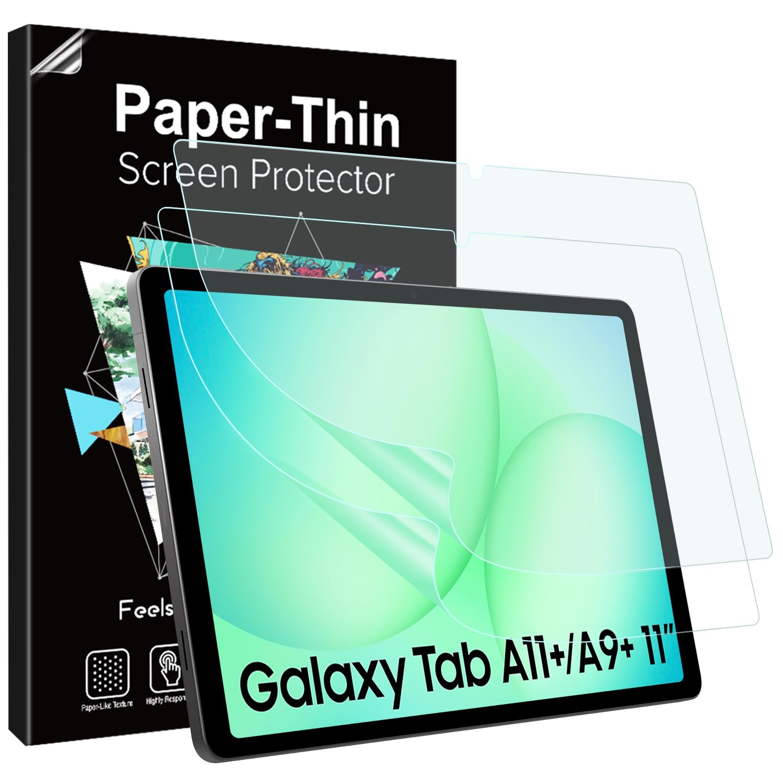 Paper Screen Protector Anti Glare 11 inch for Galaxy Tab A11 A9 Tablet
