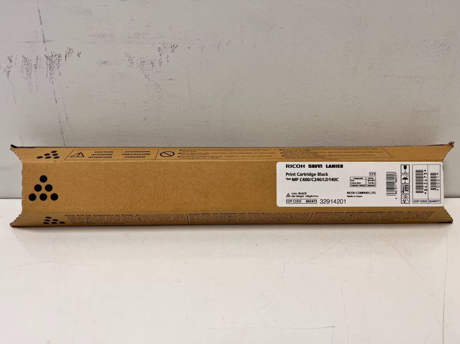 Genuine Ricoh Savin Lanier Toner Black-MP C400/C240/LD140C