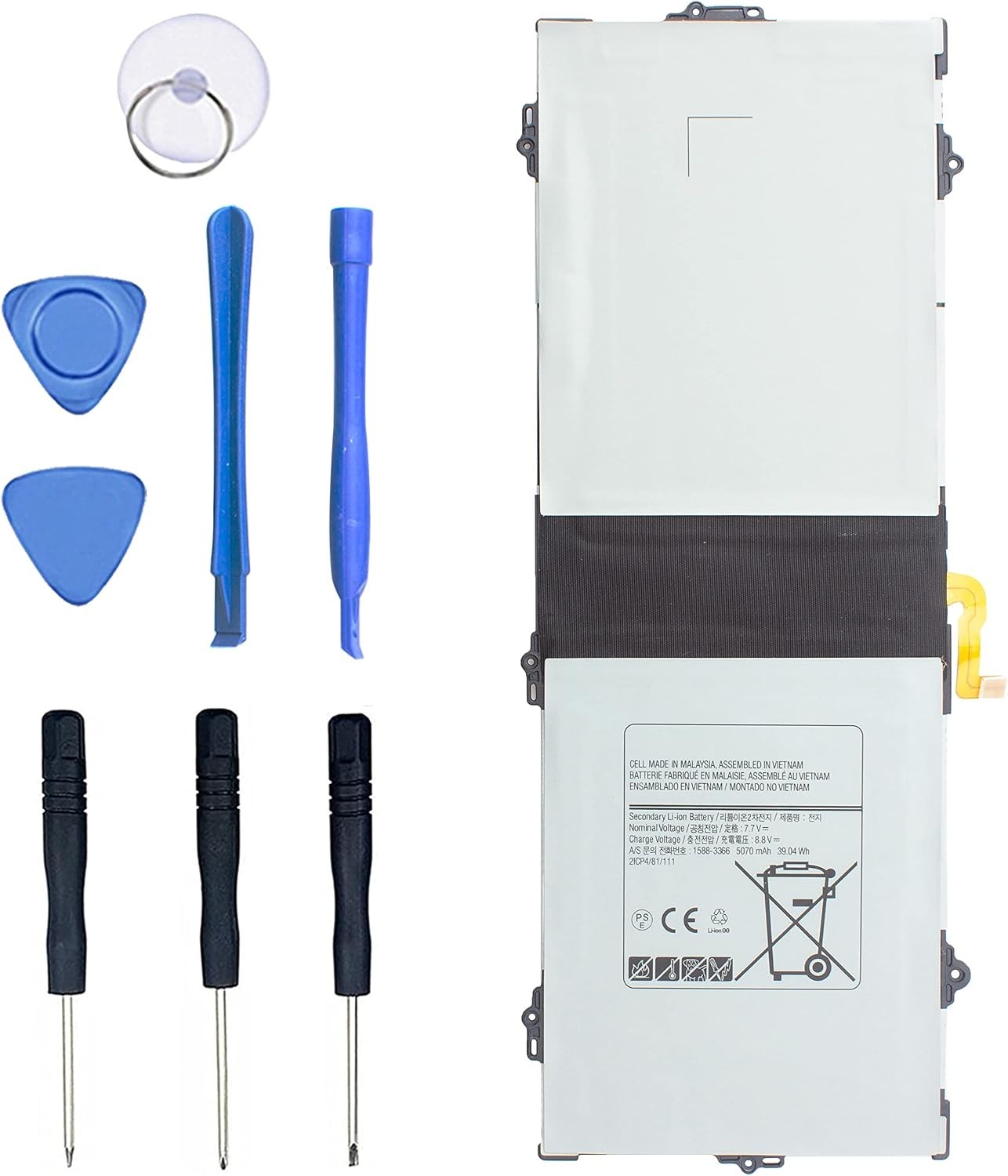 Replace Battery EB-BW720ABA EB-BW720ABE For Samsung Chromebook XE310XBA XE350XBA