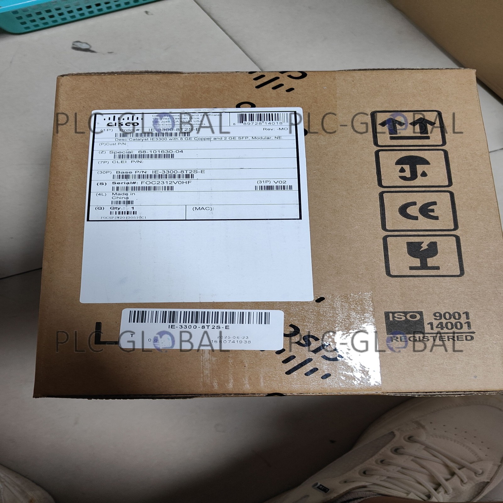 1PC New Cisco IE-3300-8T2S-E Fast Shipping With