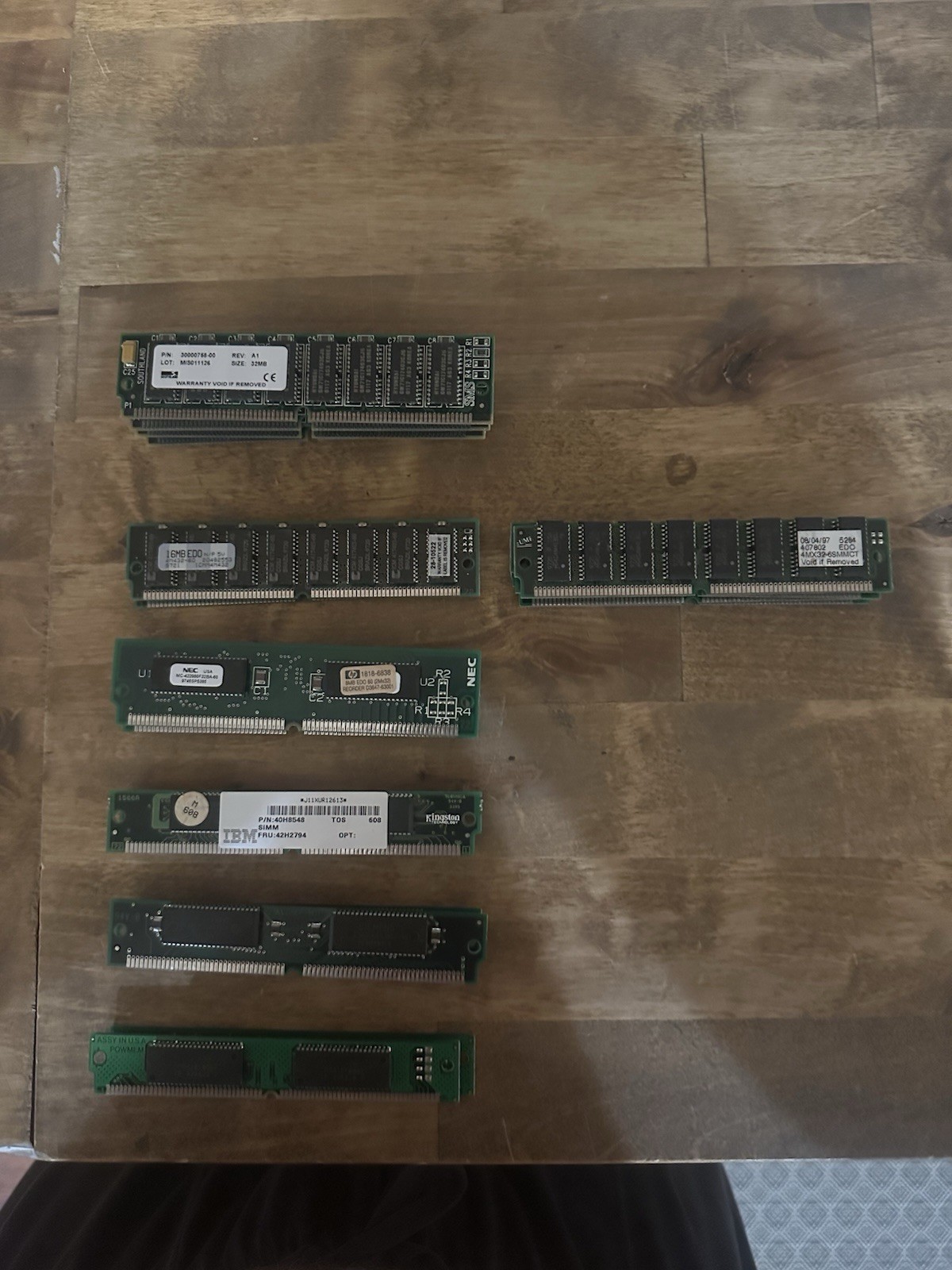 280mb Edo Ram Lot Tested Working 4x32mb 6x16mb 6x8mb 2x4mb