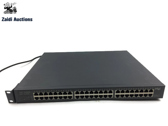 Intel Express 420T 10/100 Standalone Managed Ethernet Switch 48 Ports AS IS 