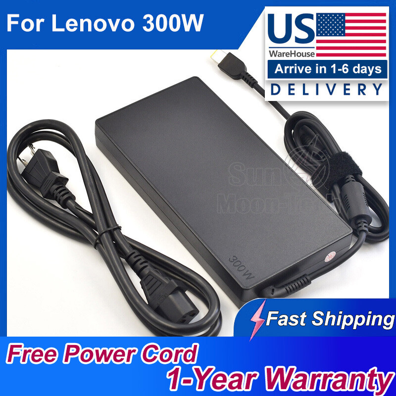 300W AC Power Adapter for Original Lenovo Legion 5 7 5i 7i Y720 Y740 ADL300SLC3A