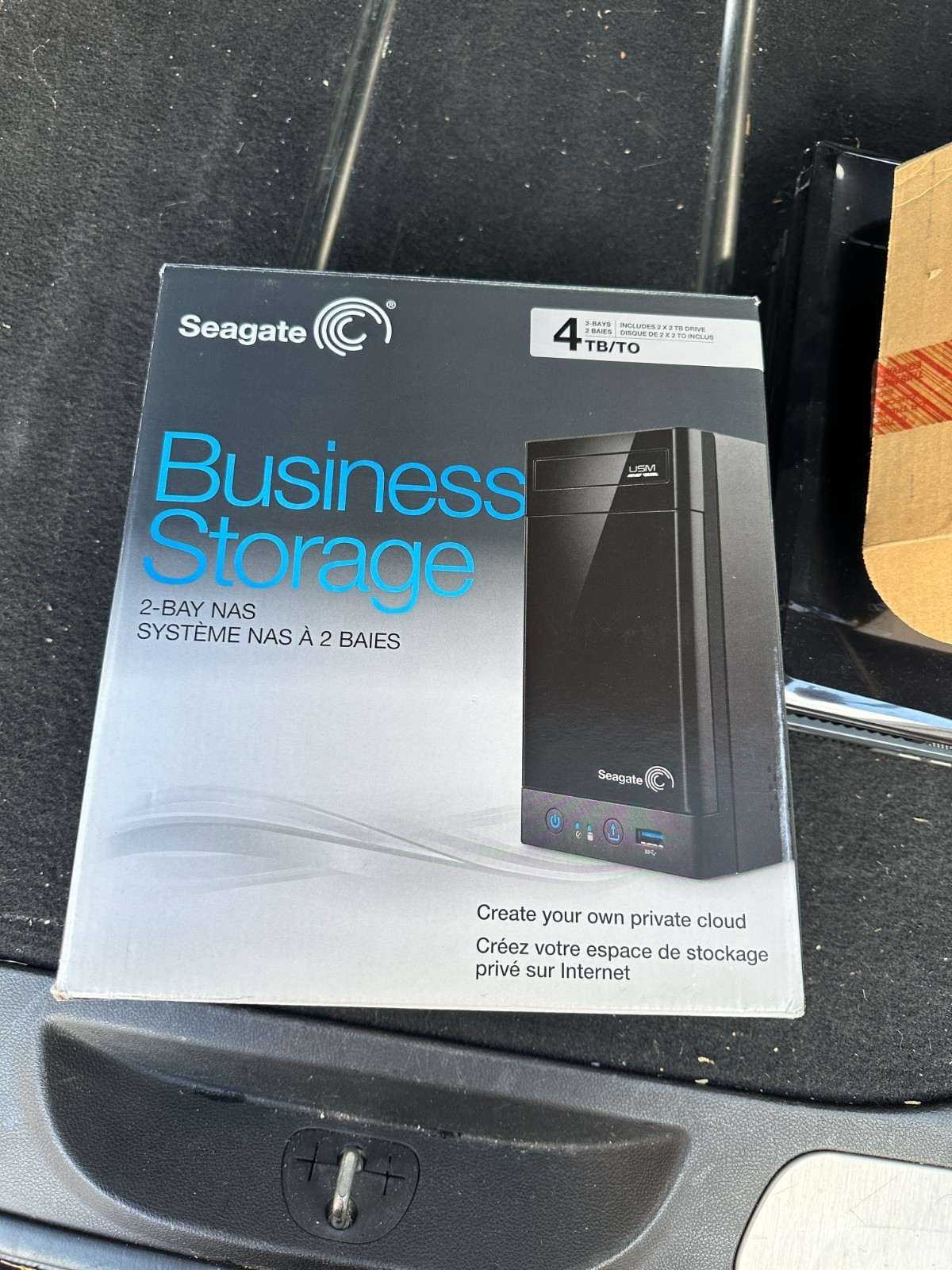 NEW Seagate Business Storage 2-Bay NAS Model SRN02D 1BW5A3-570 with 2x 2TB HDD