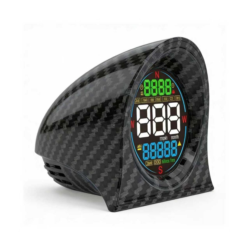 GPS Speedometer Digital Speedometer, Heads Up Display for Cars, GPS+BDS Dual Sat