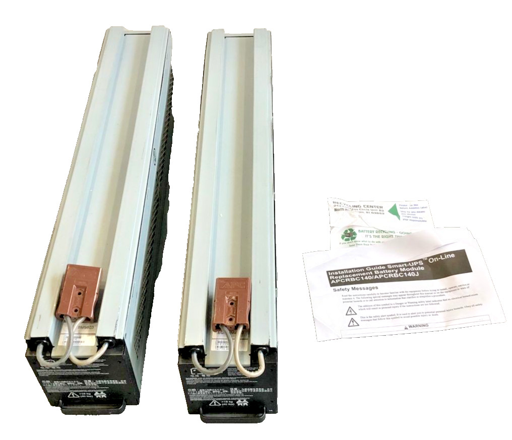 V7 APCRBC140-V7 UPS Replacement Battery Cartridge 2 Modules Compatible APC
