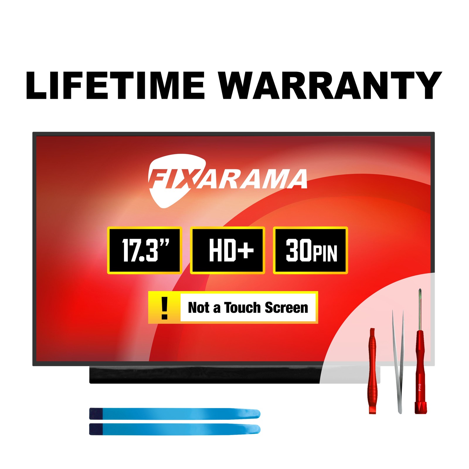 BOE NT173WDM-N25 V8.0 HD+ 30 pin  Matte LCD Screen + Tools GRADE A+ FIXARAMA