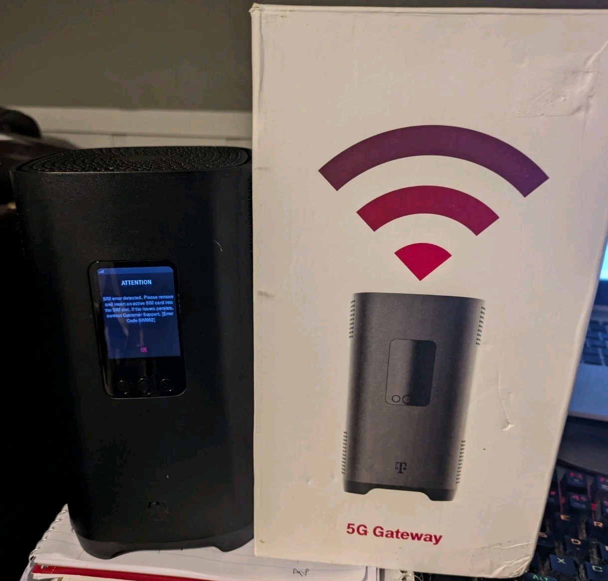 Sagemcom SAG Fast 5688W Internet Gateway 5G Wi-Fi 6 for T-Mobile