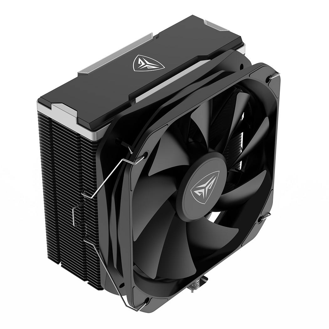 PcCooler K4 BK High Performance CPU Cooler Aluminum 130 mm Luxury Black