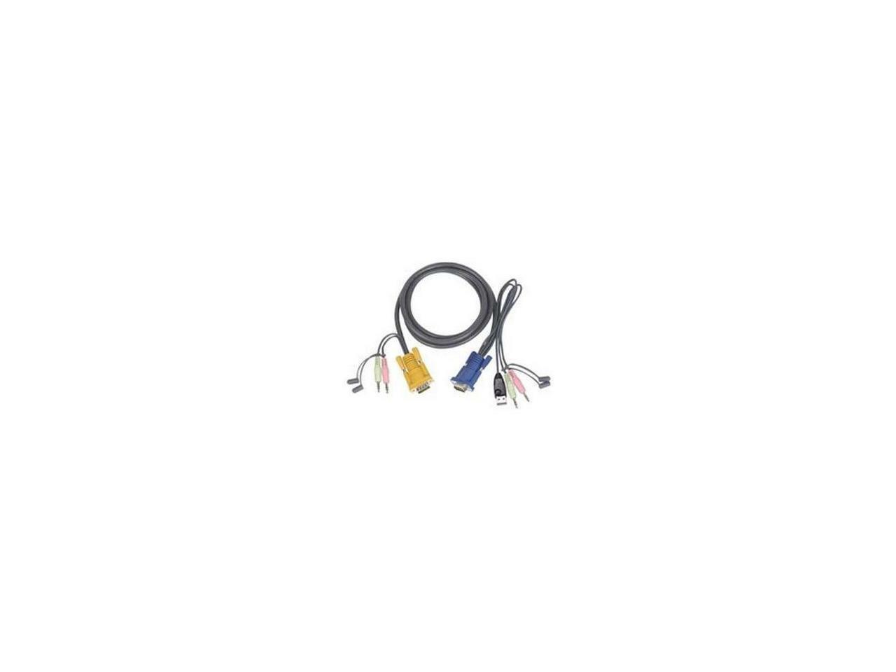 ATEN 6 ft. USB KVM Cable with Audio 2L5302U