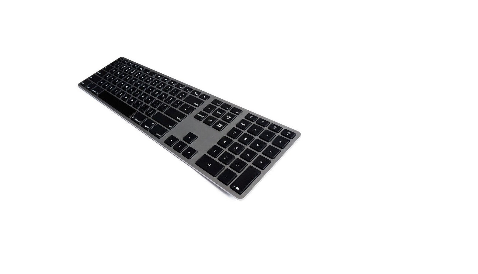 Matias Wireless Aluminum Keyboard Space Gray FK418BTB
