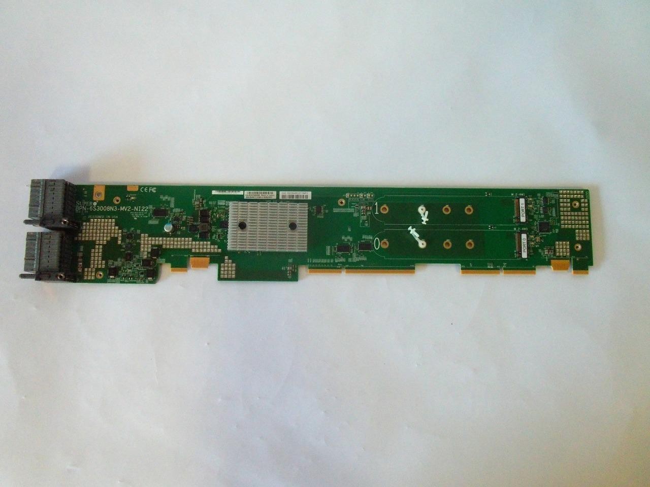 SuperMicro BPN-6S3008N3-MV2-NI22 Backplane Adapter Board