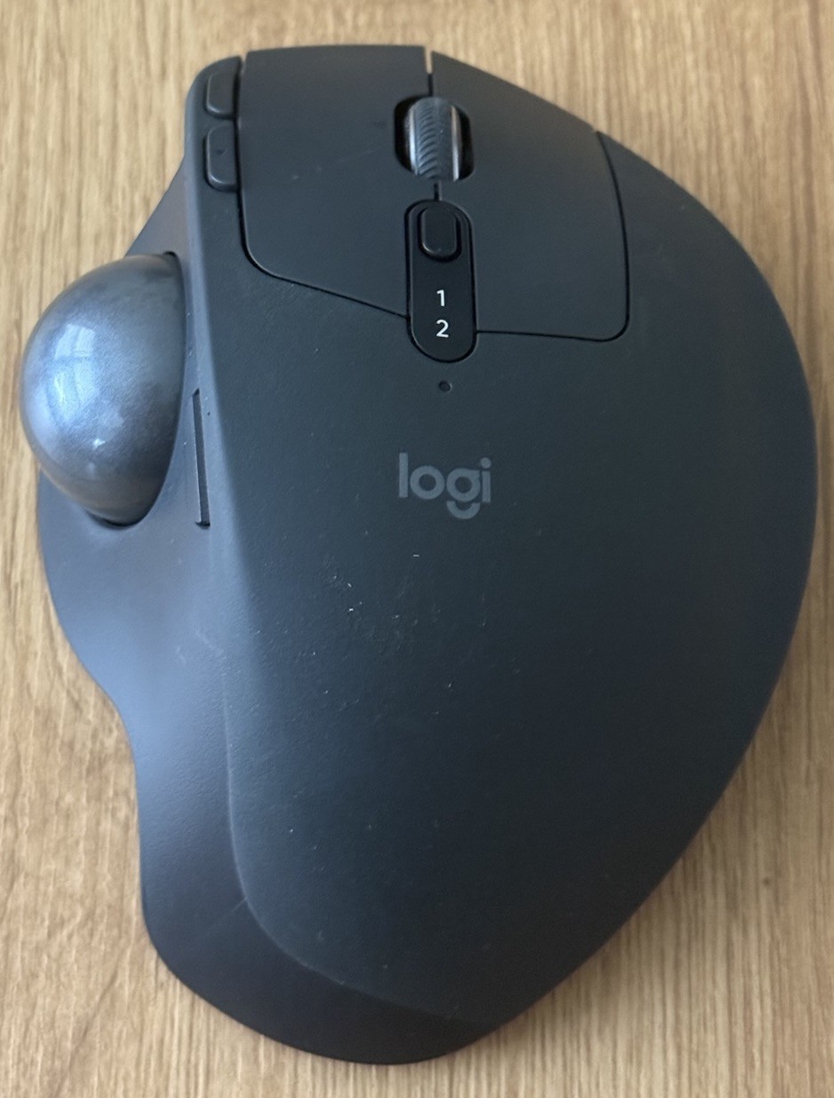 Logitech MX Ergo Wireless Trackball Mouse M-R0065 (No Dongle, No Charger) T54