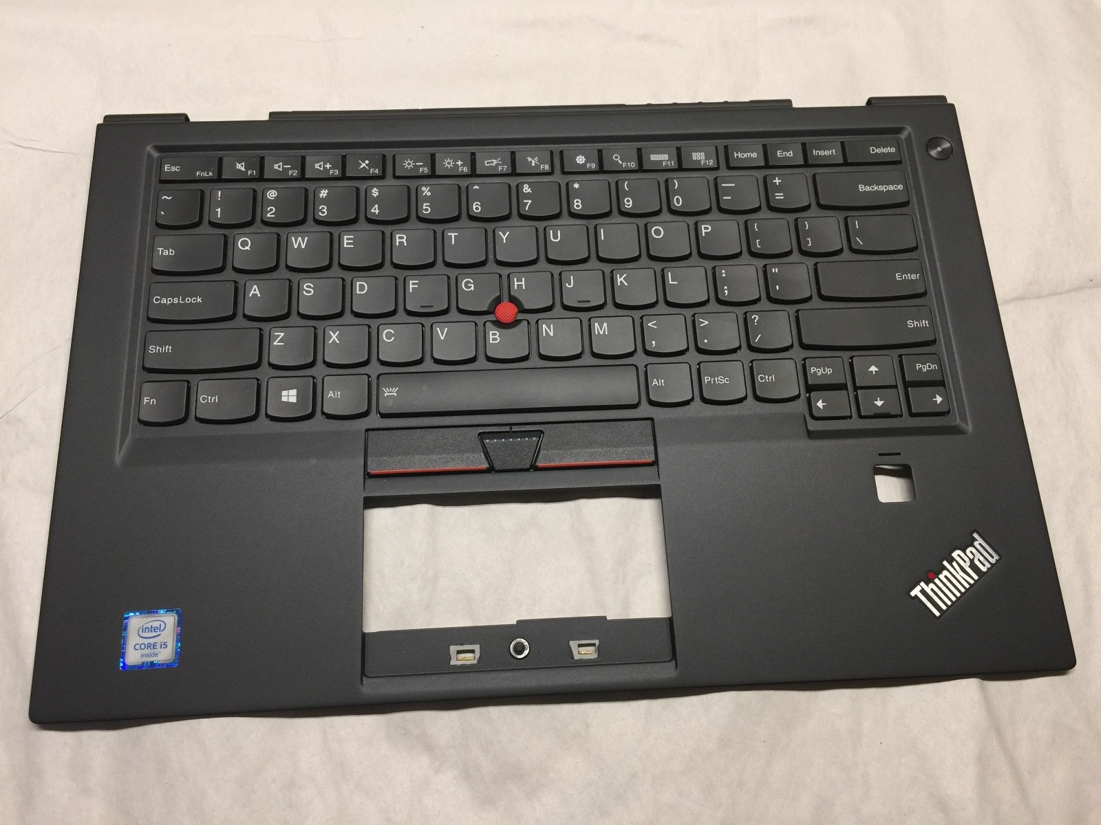 Original IBM Thinkpad X1 Carbon Gen 4 Keyboard w Palmrest C Cover 01AV154