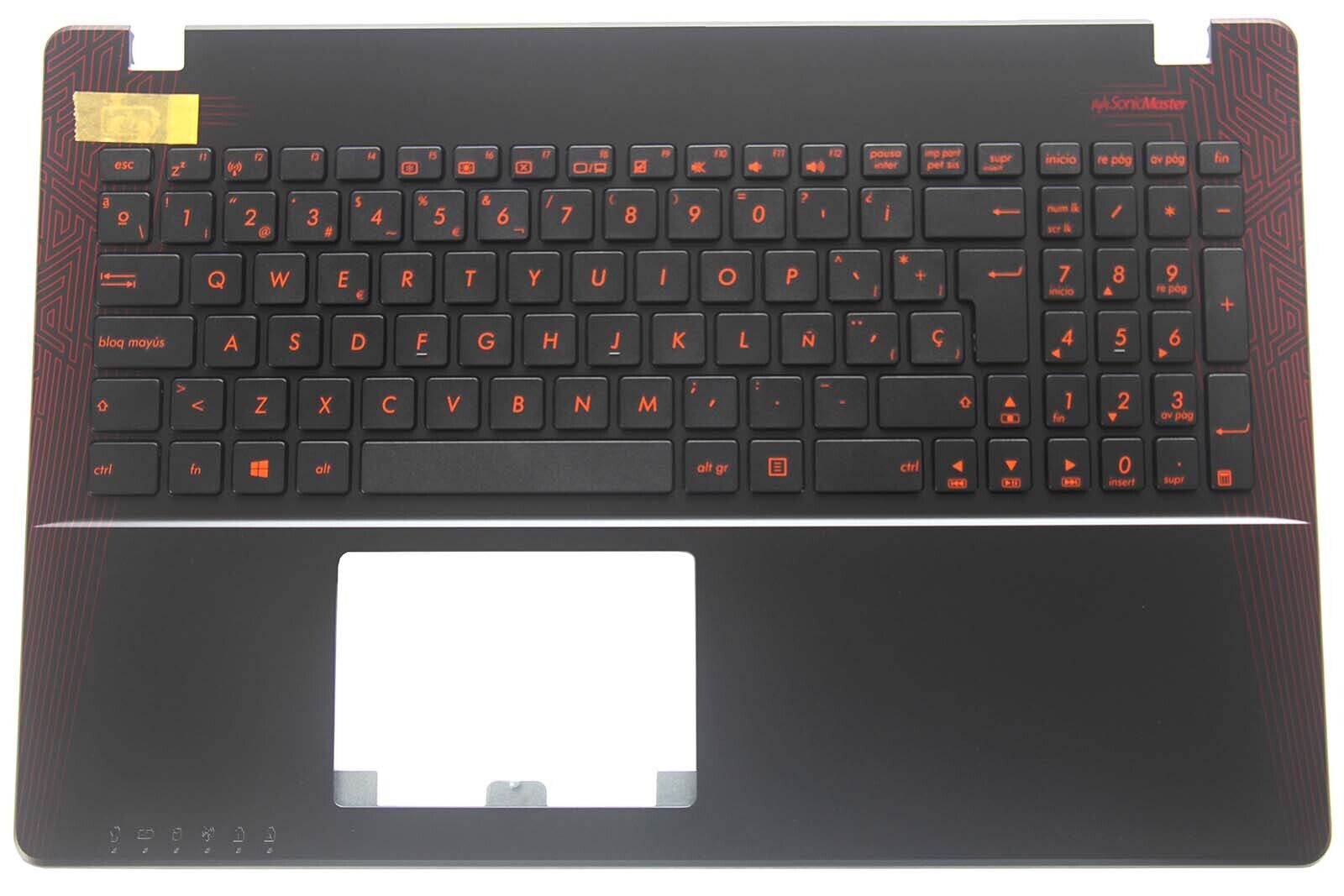 Teclado Spanish Latin Keyboard for Asus X550C X550CA X550EA X550J D552J Palmrest