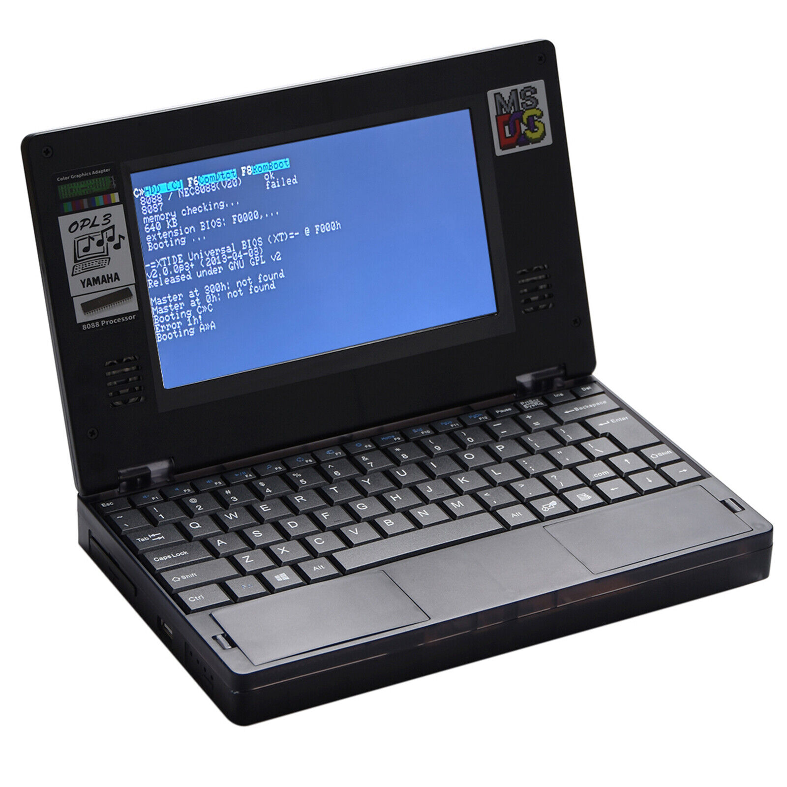 Mini Laptop Book8088 640KB Vintage Computer DOS Win Ver 3.0  ISA Expansion