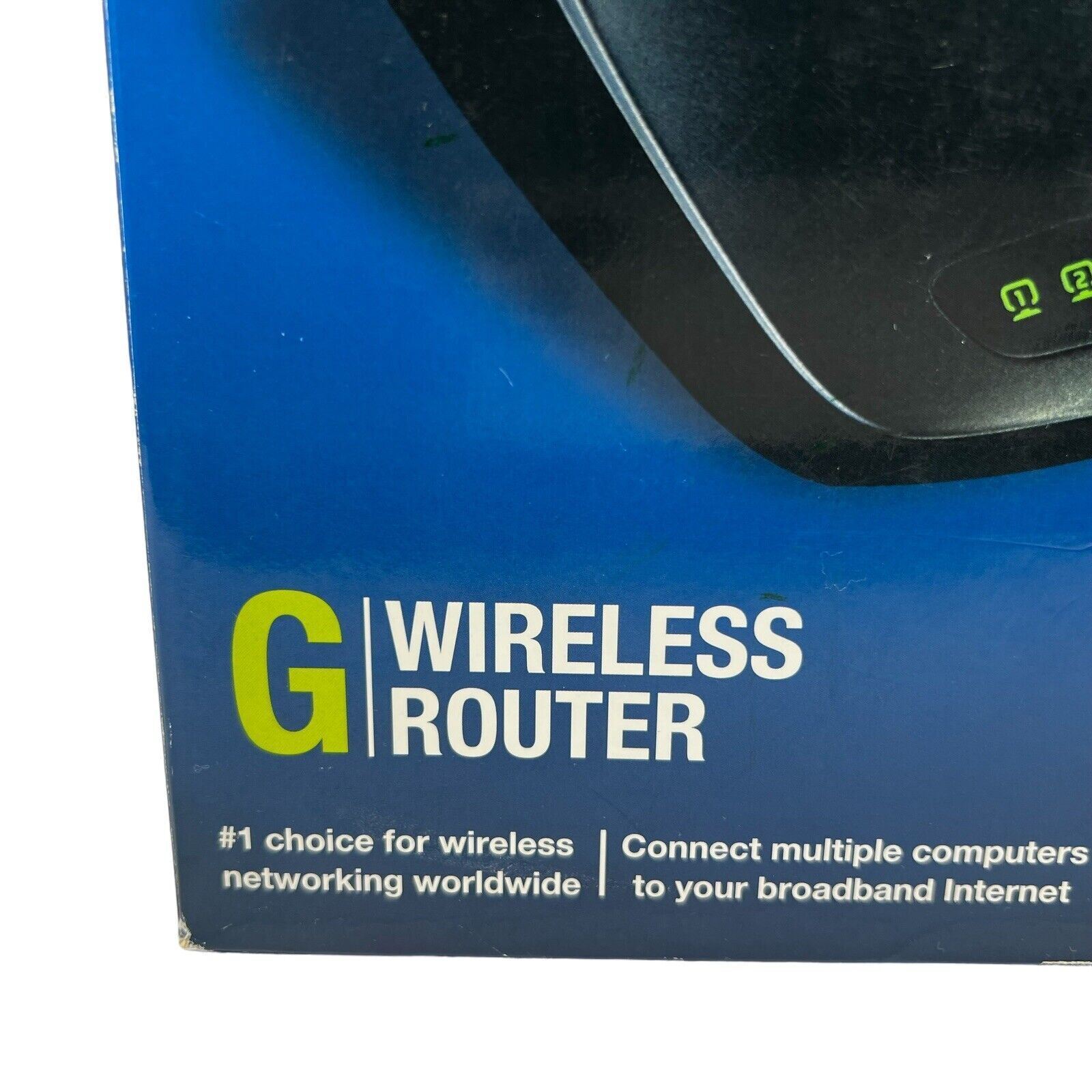 New LINKSYS By Cisco Wireless G Broadband Router Model WRT54G2 Wi-Fi- Open Box