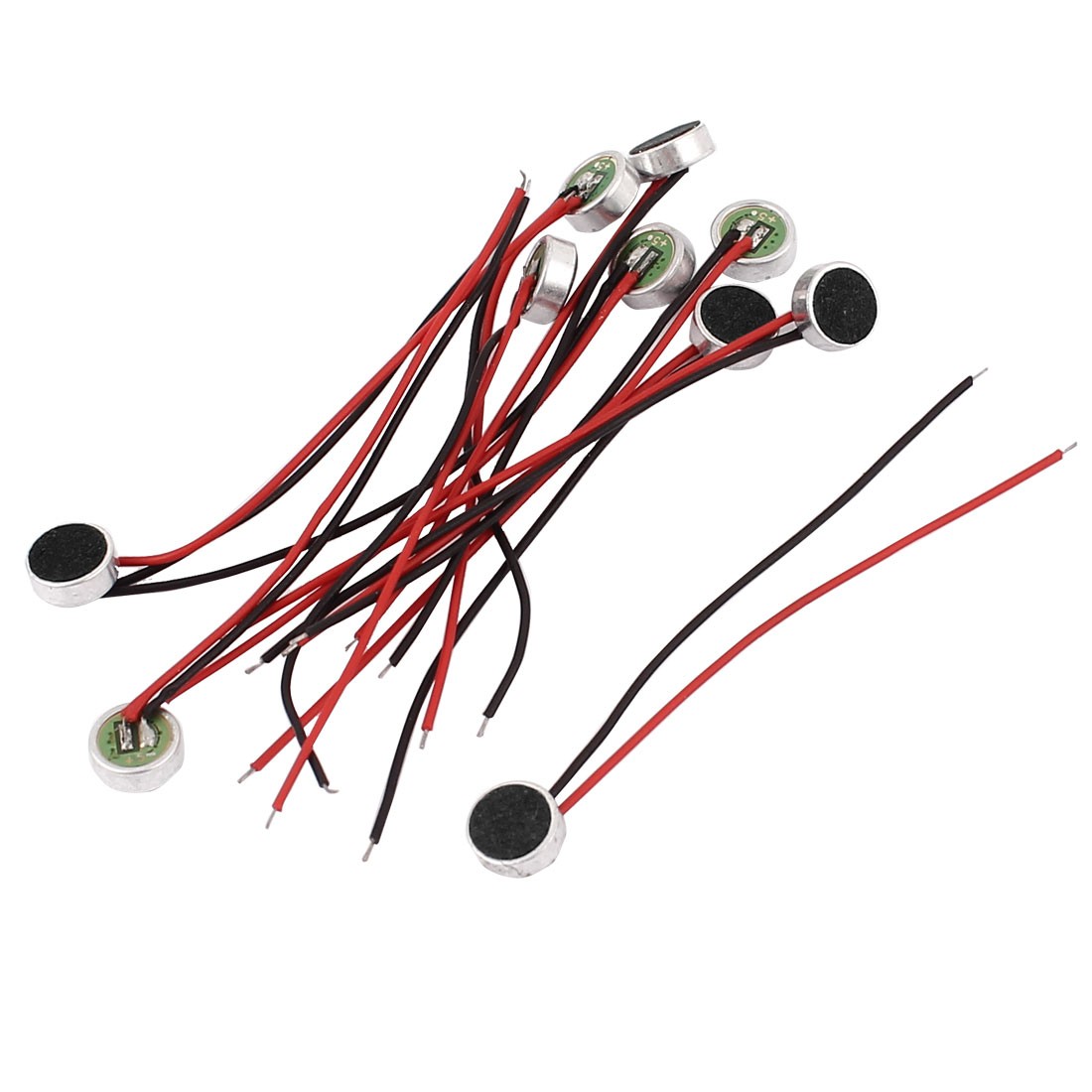 10 Pcs 6mm x 3.5mm MIC Electret Condenser Stereo Microphone