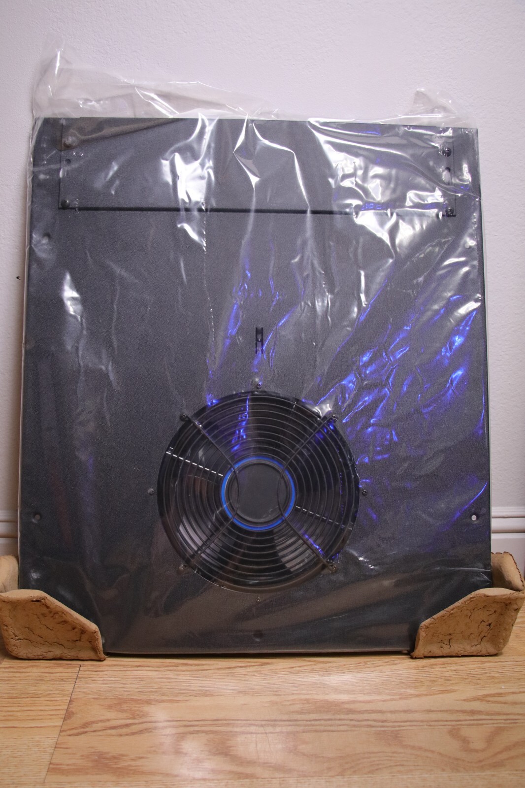 MW-10FT-FC - WR, WRK, MRK, VRK,  VMRK Steel Rack Top Cable Entry Panel w 10" Fan