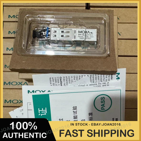 1PC MOXA Original SFP-1GLXLC-T Single-Mode Fiber Module SFP-1GLXLC-T V1.1