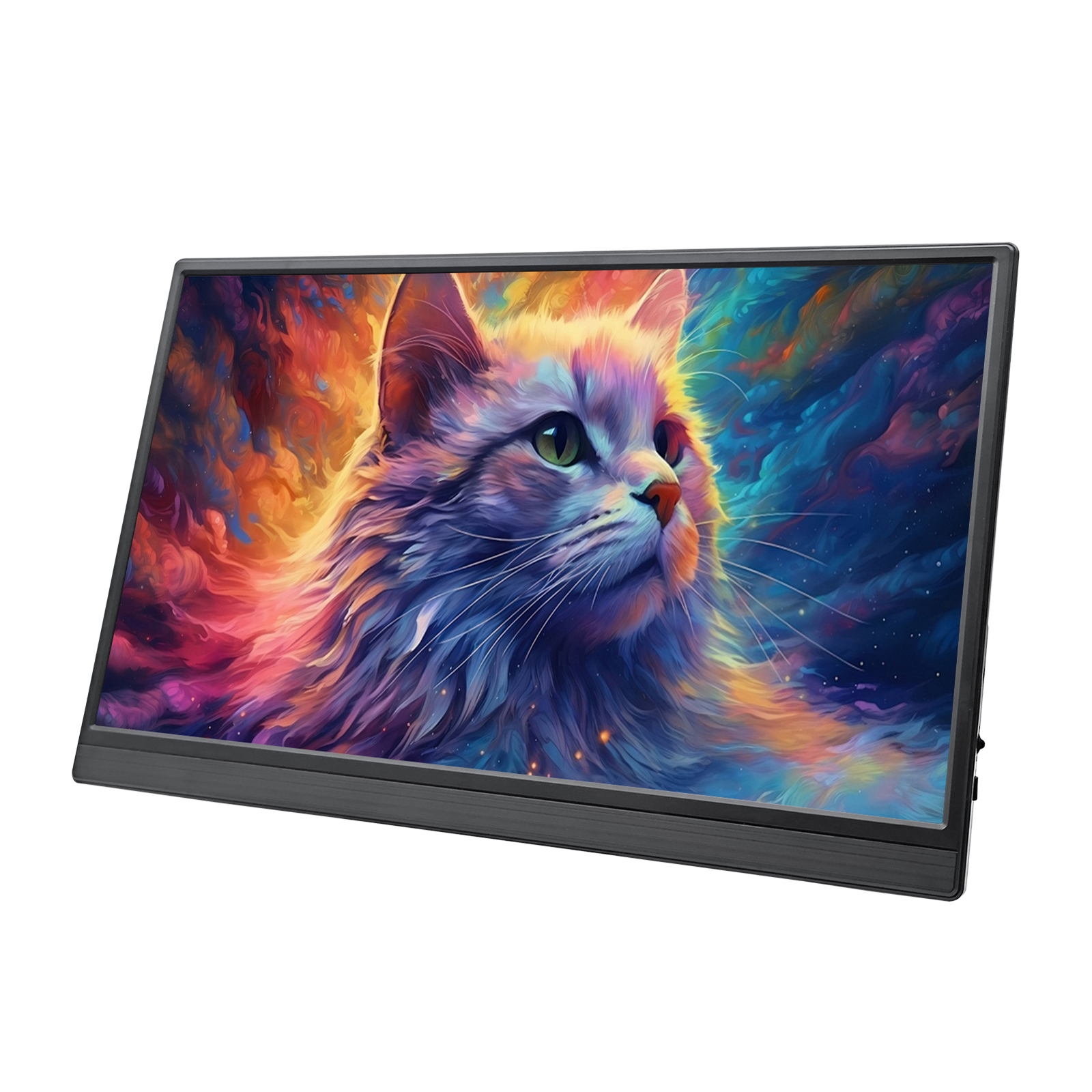 15.6 Inch Portable  for Laptop 1080P Travel  with Kickstand & P6N7