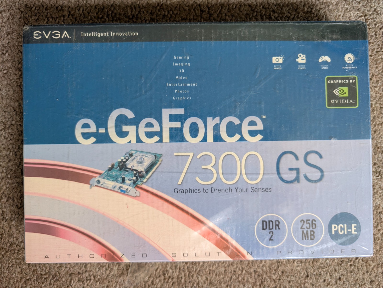 EVGA Nvidia e-Geforce 7300 GS PCIE