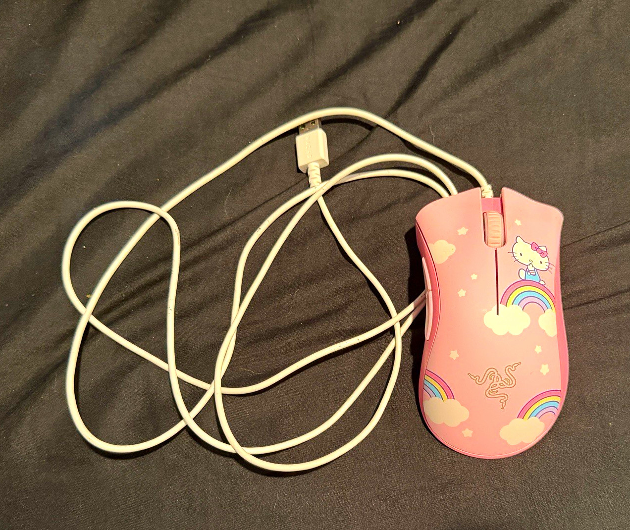 Razer DeathAdder Essential Sanrio Hello Kitty Wired Gaming Mouse